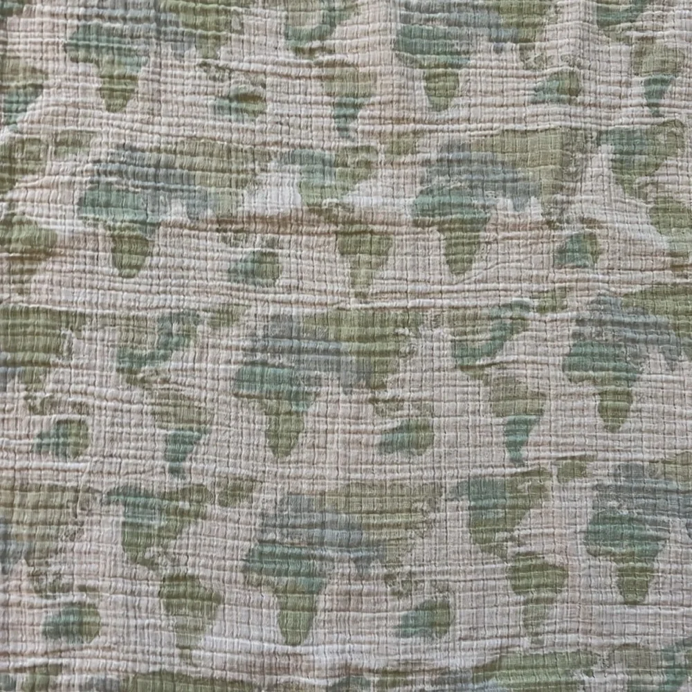 Aden & Anais Cotton Baby Blanket Swaddle Cozy Easth World Globe Green‎ Nursery